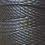 A spool of our black waxed cord.