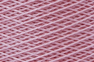 An image of a spool of mercerized cotton string in Petal Pink.