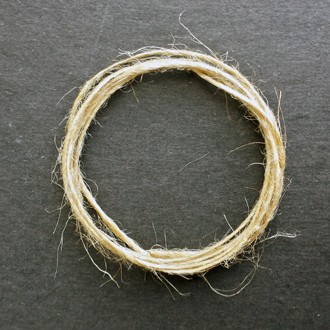 A coil of jute twine.