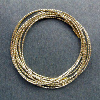 A coil of gold braid.